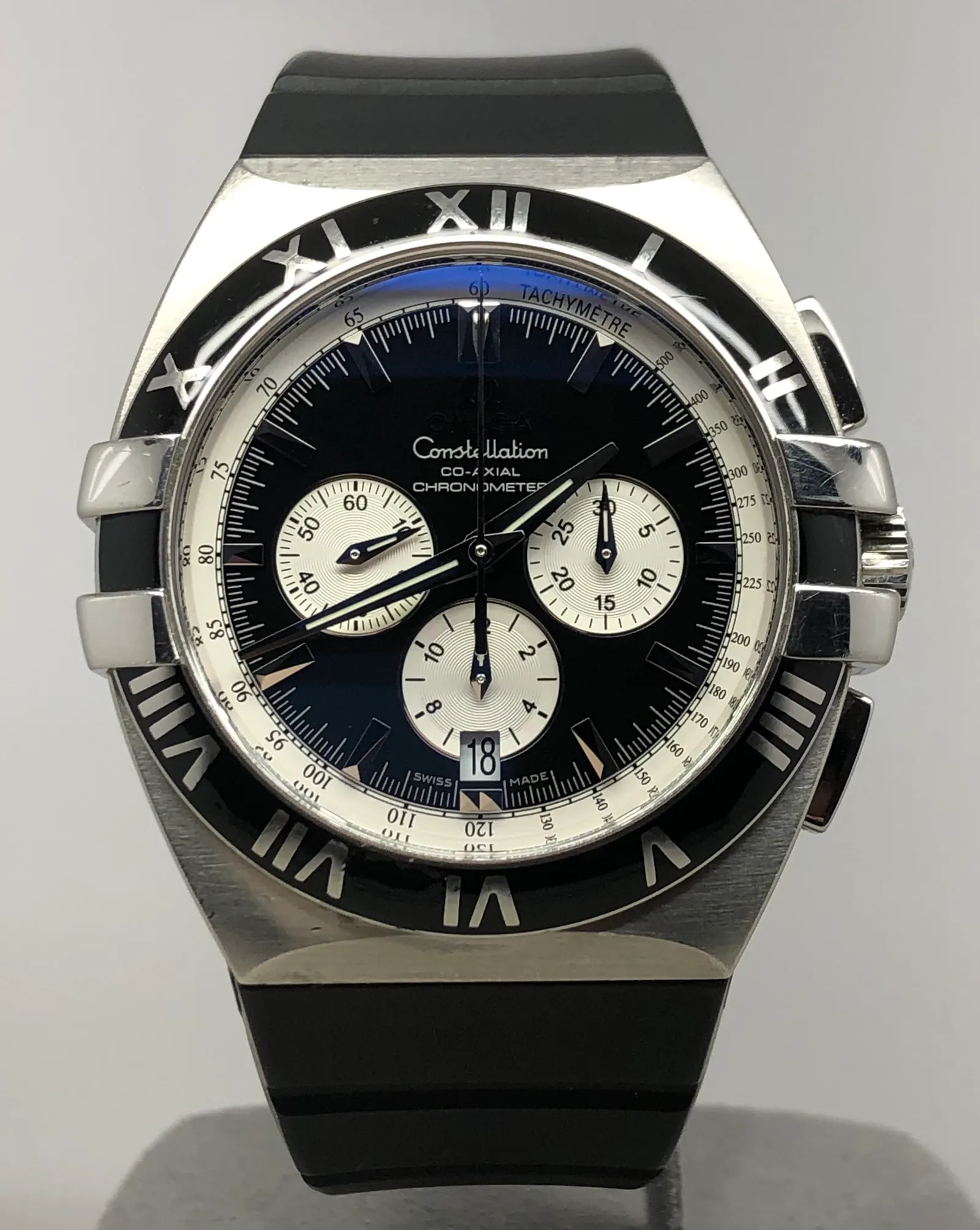 Omega Co-Axial Constellation Double Eagle Chronograph